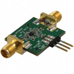 The SKY65053-377LF transistor on an evaluation board Skyworks SKY65053-377LF transistor
